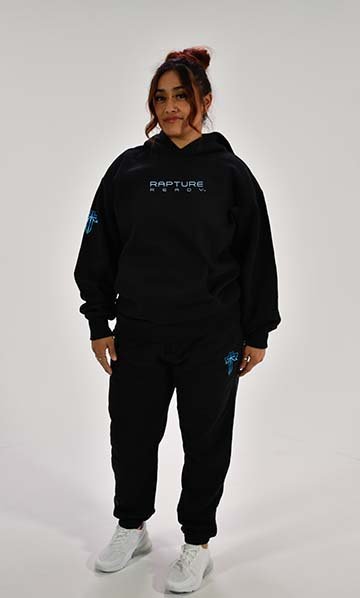 Baby Blue Rapture Hoodie Front