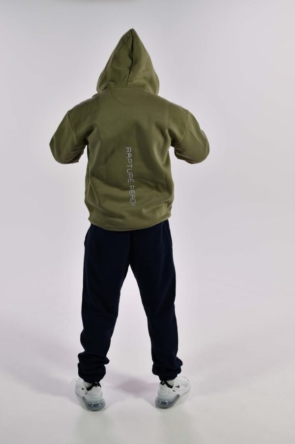 “Military” Reflective Hoodie Back