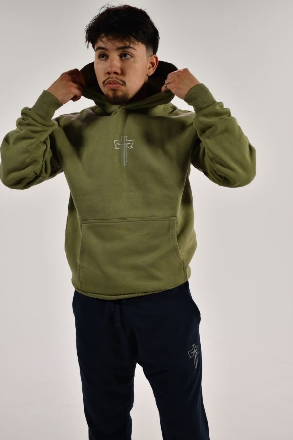“Military” Reflective Hoodie Front