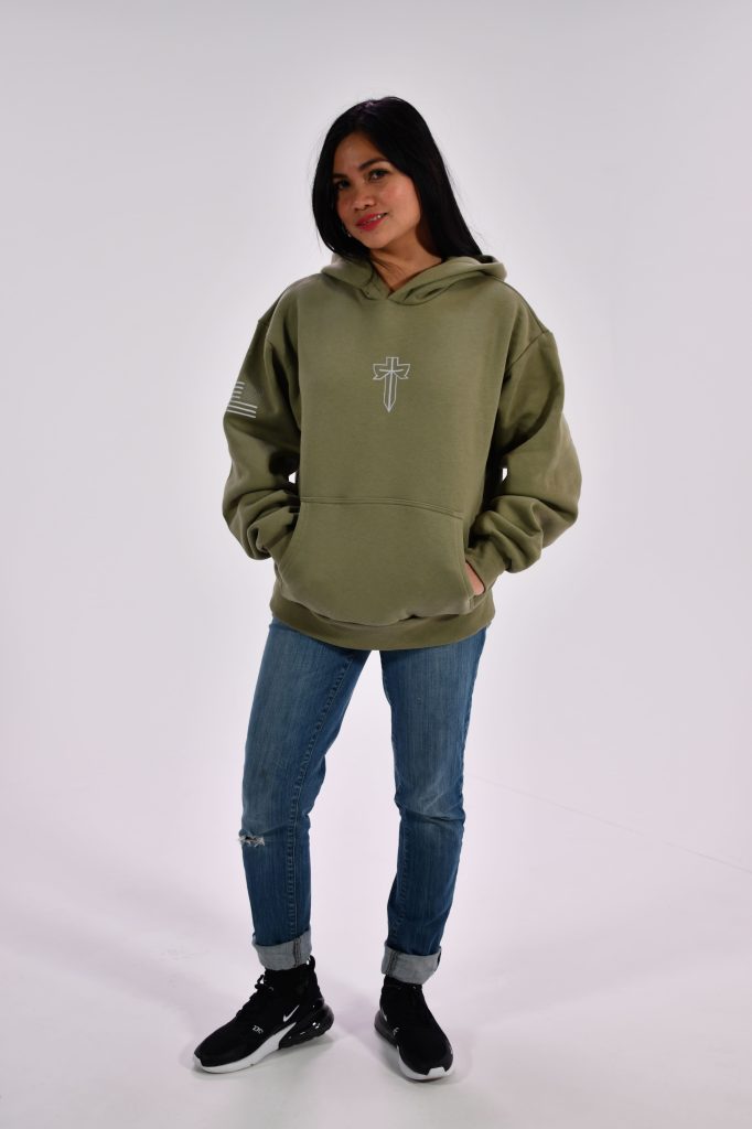 “Military” Reflective hoodie