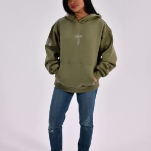 "Military" Reflective hoodie